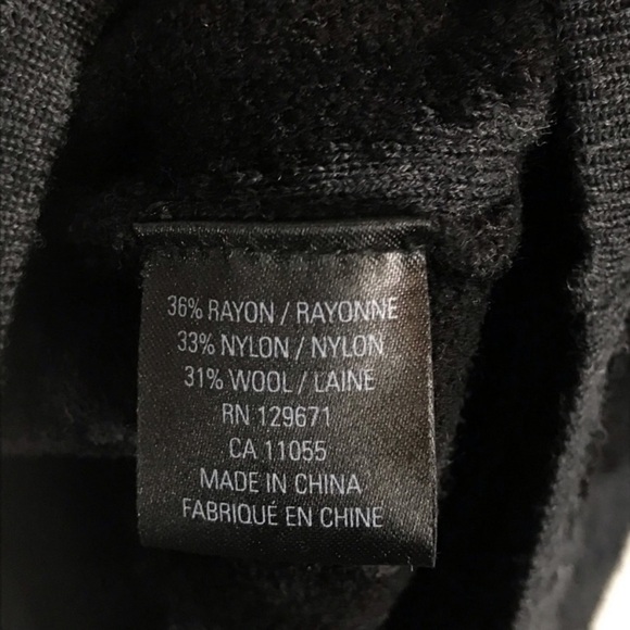 SKULL CASHMERE BELINDA Wool Blend Dress
Black Gray Knit Sweater Fall Tunic - Picture 12 of 12